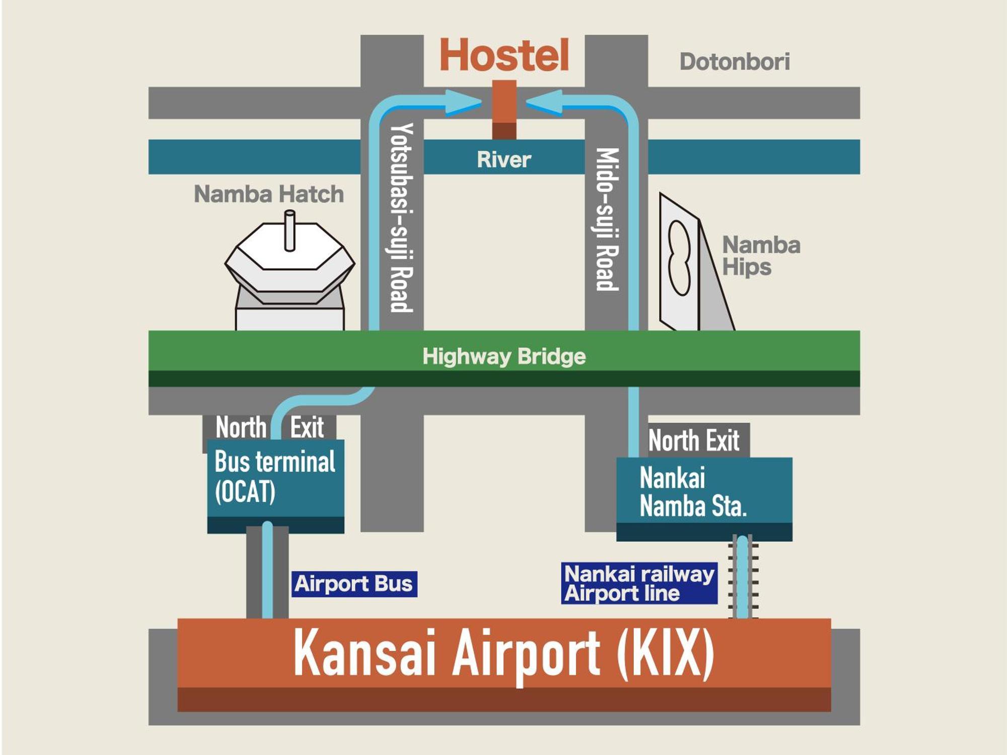 Hostel Q Osaka Zewnętrze zdjęcie